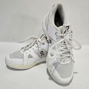 On Cloud The Roger Cloudnova Form Women Size 7 White Running Sneakers Shoes